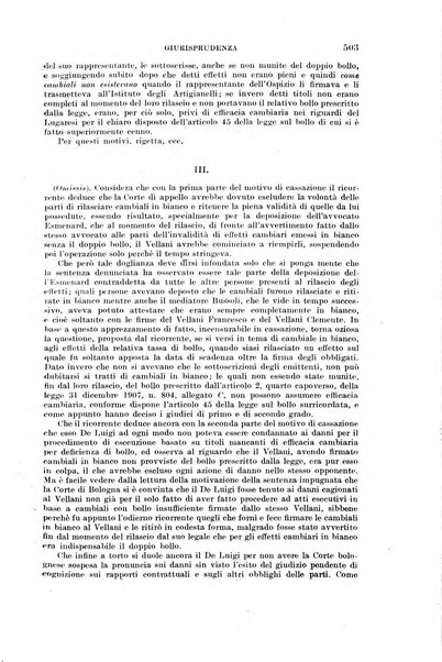 Il diritto commerciale rivista periodica e critica di giurisprudenza e legislazione