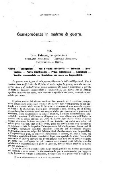 Il diritto commerciale rivista periodica e critica di giurisprudenza e legislazione