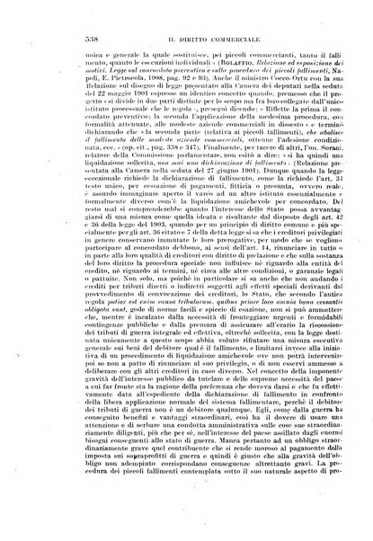 Il diritto commerciale rivista periodica e critica di giurisprudenza e legislazione