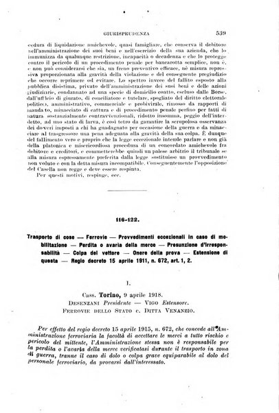 Il diritto commerciale rivista periodica e critica di giurisprudenza e legislazione