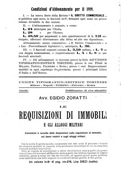 Il diritto commerciale rivista periodica e critica di giurisprudenza e legislazione