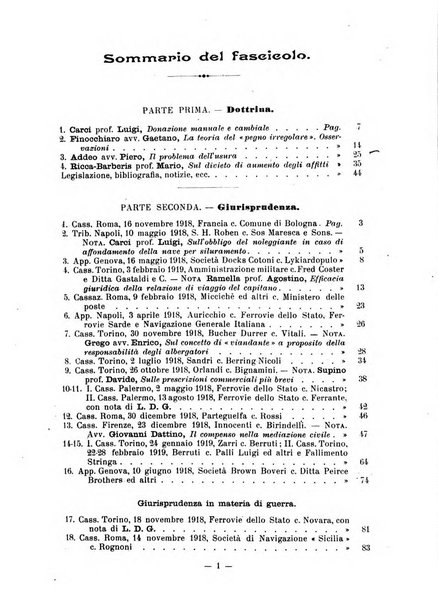 Il diritto commerciale rivista periodica e critica di giurisprudenza e legislazione