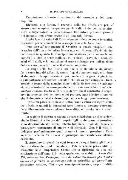 Il diritto commerciale rivista periodica e critica di giurisprudenza e legislazione