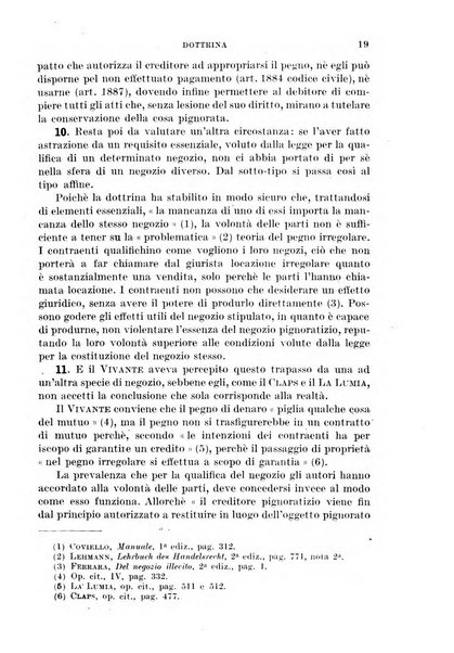 Il diritto commerciale rivista periodica e critica di giurisprudenza e legislazione