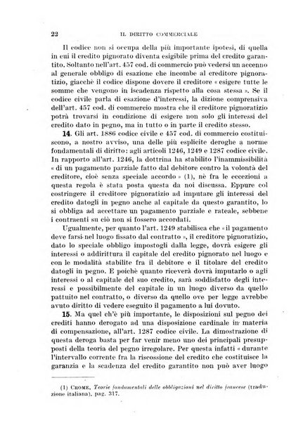 Il diritto commerciale rivista periodica e critica di giurisprudenza e legislazione