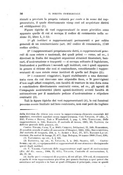 Il diritto commerciale rivista periodica e critica di giurisprudenza e legislazione