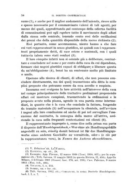 Il diritto commerciale rivista periodica e critica di giurisprudenza e legislazione