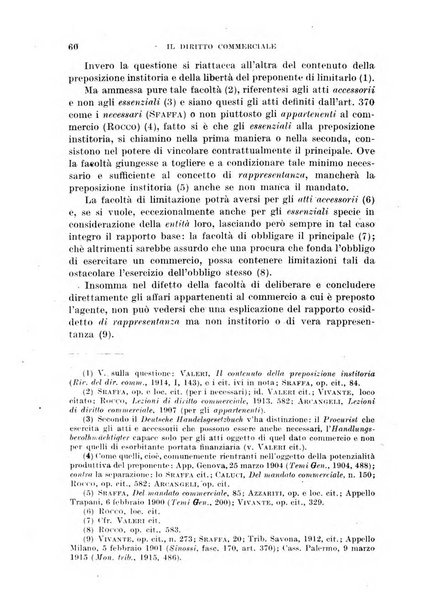 Il diritto commerciale rivista periodica e critica di giurisprudenza e legislazione