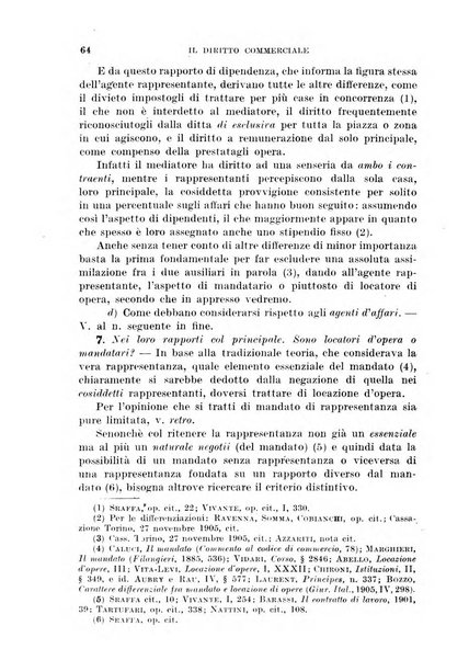 Il diritto commerciale rivista periodica e critica di giurisprudenza e legislazione