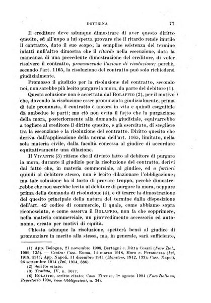 Il diritto commerciale rivista periodica e critica di giurisprudenza e legislazione