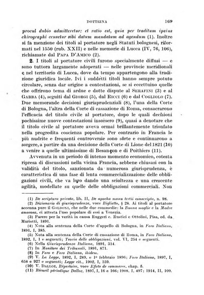 Il diritto commerciale rivista periodica e critica di giurisprudenza e legislazione