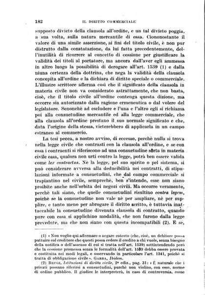 Il diritto commerciale rivista periodica e critica di giurisprudenza e legislazione