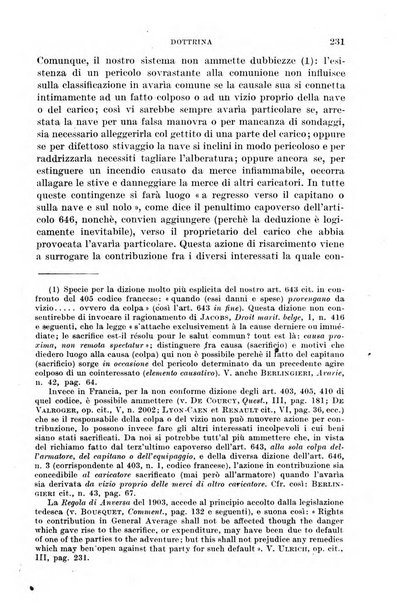 Il diritto commerciale rivista periodica e critica di giurisprudenza e legislazione