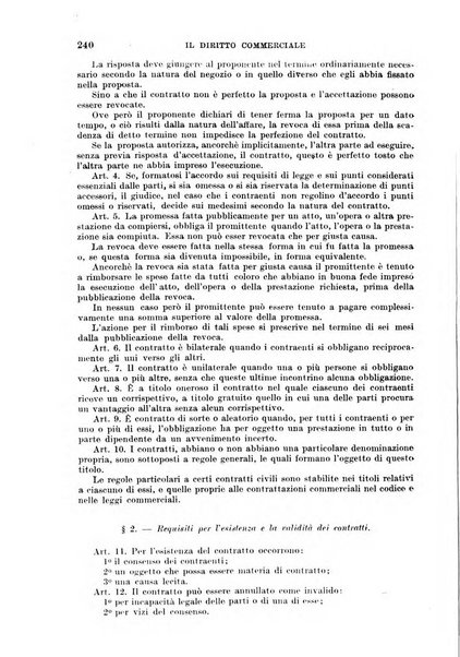 Il diritto commerciale rivista periodica e critica di giurisprudenza e legislazione