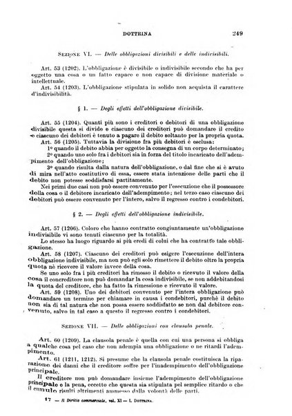 Il diritto commerciale rivista periodica e critica di giurisprudenza e legislazione