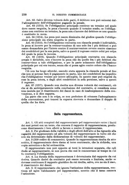 Il diritto commerciale rivista periodica e critica di giurisprudenza e legislazione