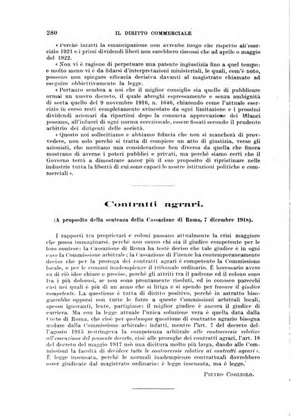 Il diritto commerciale rivista periodica e critica di giurisprudenza e legislazione