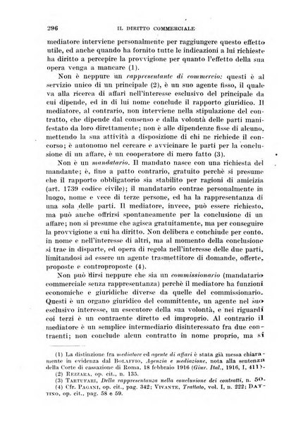 Il diritto commerciale rivista periodica e critica di giurisprudenza e legislazione