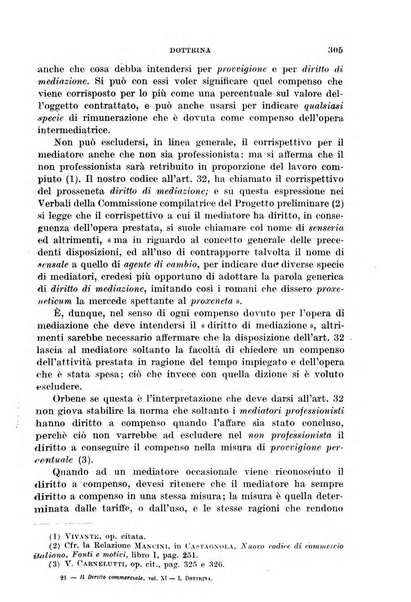 Il diritto commerciale rivista periodica e critica di giurisprudenza e legislazione