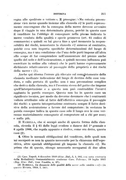 Il diritto commerciale rivista periodica e critica di giurisprudenza e legislazione