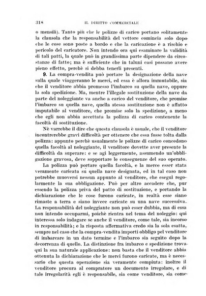 Il diritto commerciale rivista periodica e critica di giurisprudenza e legislazione