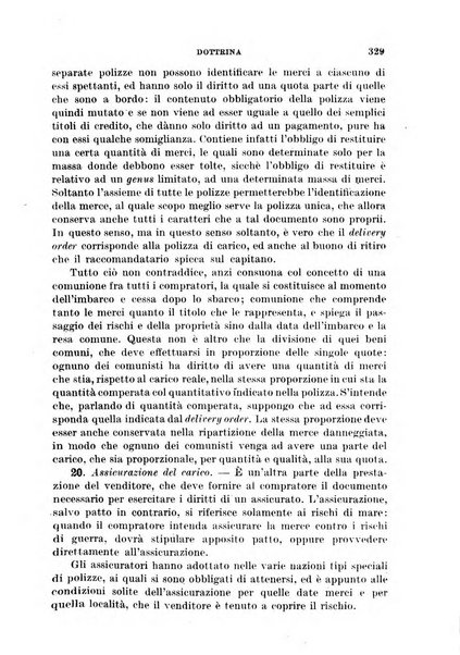 Il diritto commerciale rivista periodica e critica di giurisprudenza e legislazione