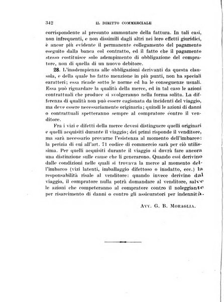 Il diritto commerciale rivista periodica e critica di giurisprudenza e legislazione