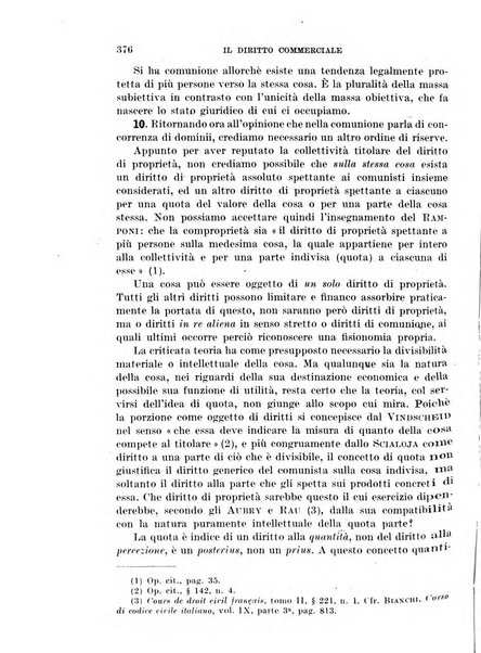 Il diritto commerciale rivista periodica e critica di giurisprudenza e legislazione