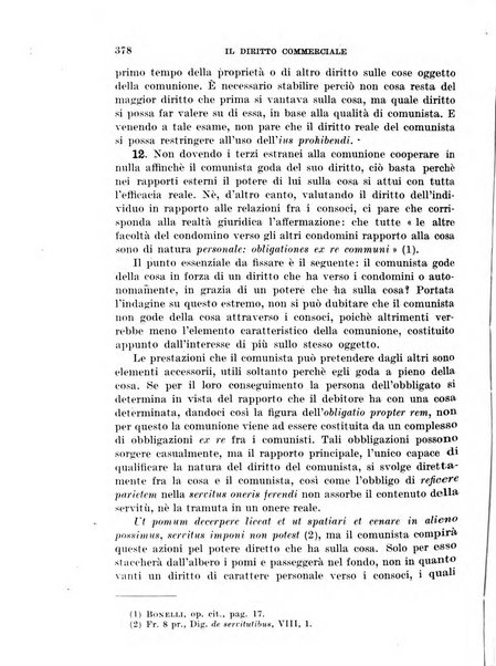 Il diritto commerciale rivista periodica e critica di giurisprudenza e legislazione