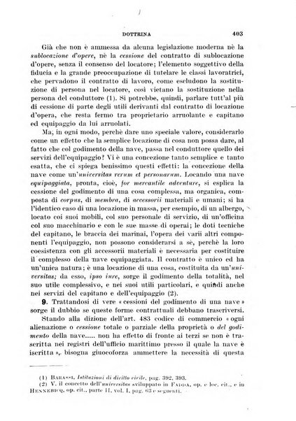 Il diritto commerciale rivista periodica e critica di giurisprudenza e legislazione