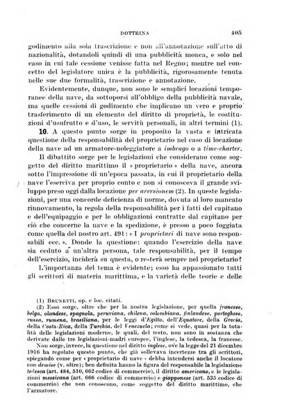 Il diritto commerciale rivista periodica e critica di giurisprudenza e legislazione