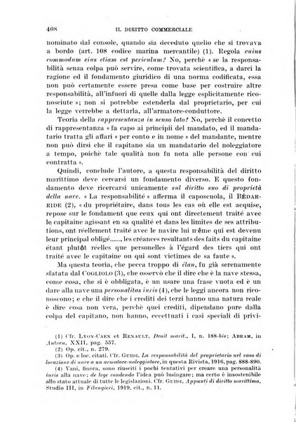 Il diritto commerciale rivista periodica e critica di giurisprudenza e legislazione