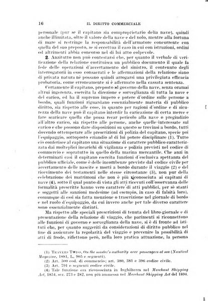 Il diritto commerciale rivista periodica e critica di giurisprudenza e legislazione