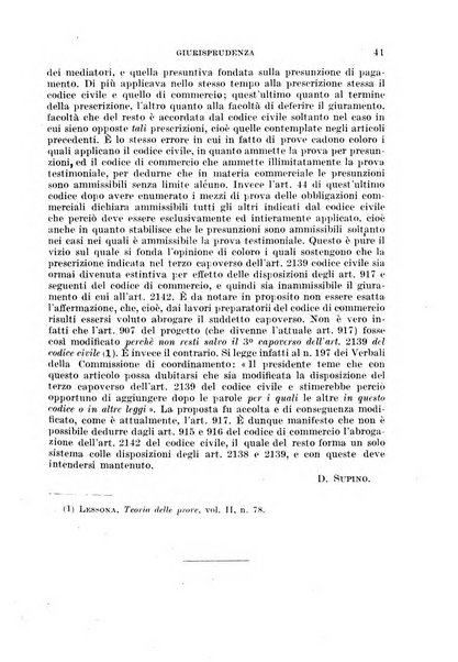 Il diritto commerciale rivista periodica e critica di giurisprudenza e legislazione