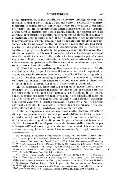 Il diritto commerciale rivista periodica e critica di giurisprudenza e legislazione