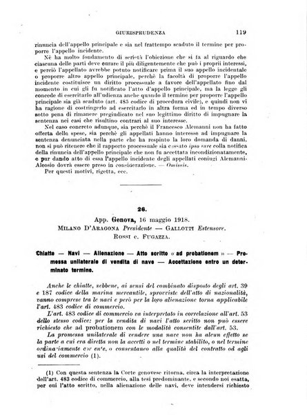 Il diritto commerciale rivista periodica e critica di giurisprudenza e legislazione