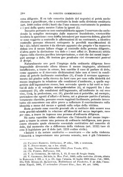 Il diritto commerciale rivista periodica e critica di giurisprudenza e legislazione