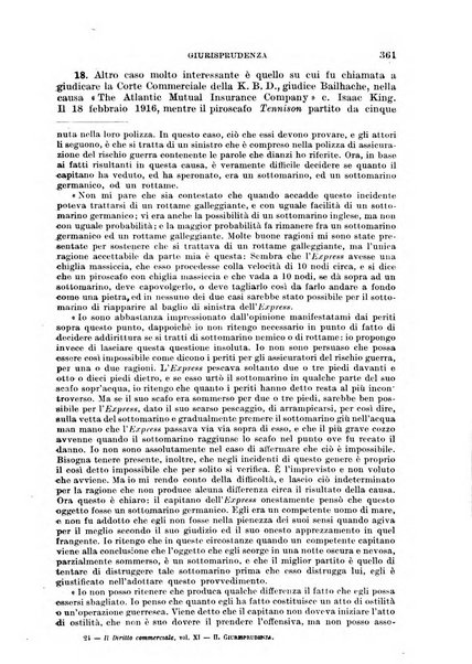 Il diritto commerciale rivista periodica e critica di giurisprudenza e legislazione