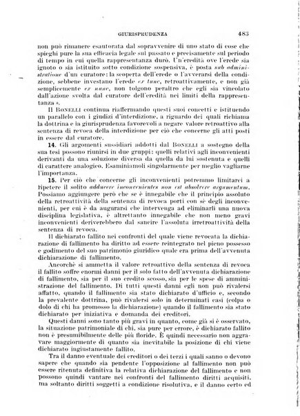 Il diritto commerciale rivista periodica e critica di giurisprudenza e legislazione