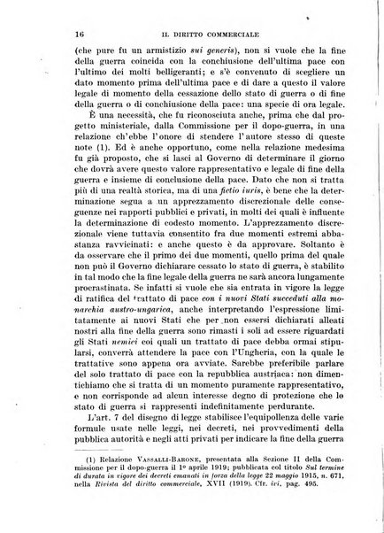 Il diritto commerciale rivista periodica e critica di giurisprudenza e legislazione