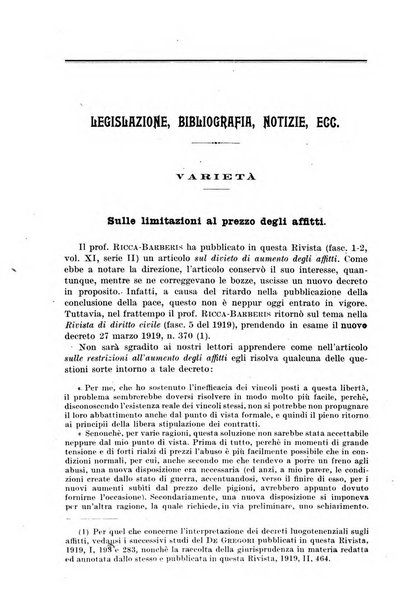 Il diritto commerciale rivista periodica e critica di giurisprudenza e legislazione