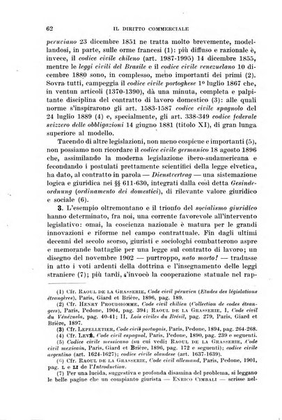 Il diritto commerciale rivista periodica e critica di giurisprudenza e legislazione