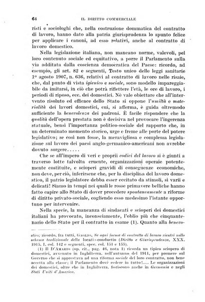 Il diritto commerciale rivista periodica e critica di giurisprudenza e legislazione