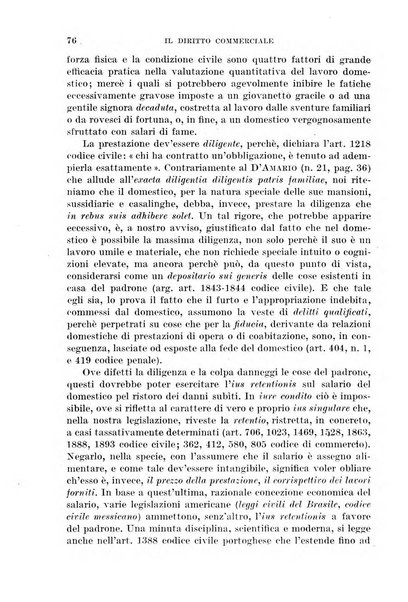 Il diritto commerciale rivista periodica e critica di giurisprudenza e legislazione