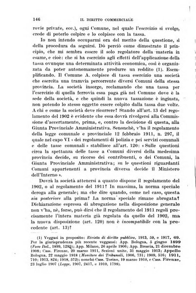 Il diritto commerciale rivista periodica e critica di giurisprudenza e legislazione