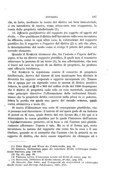 Il diritto commerciale rivista periodica e critica di giurisprudenza e legislazione