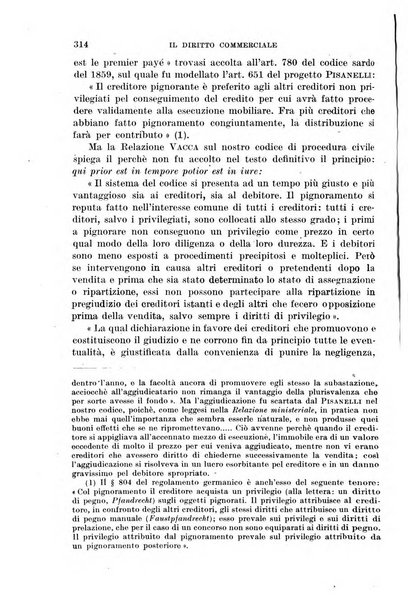 Il diritto commerciale rivista periodica e critica di giurisprudenza e legislazione