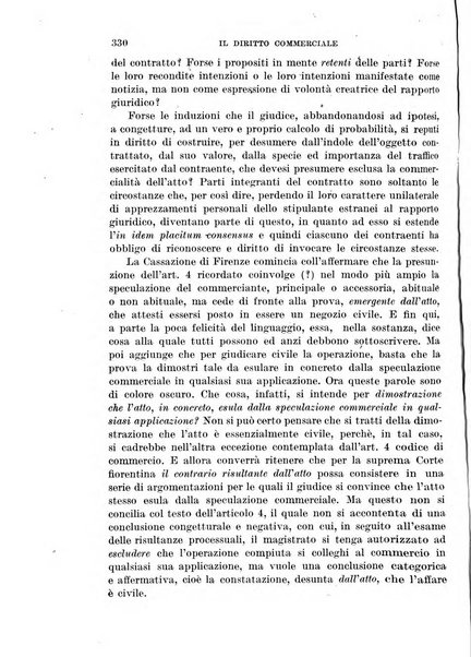 Il diritto commerciale rivista periodica e critica di giurisprudenza e legislazione