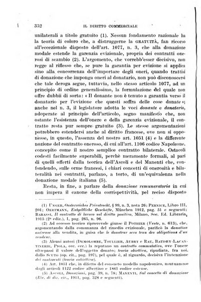 Il diritto commerciale rivista periodica e critica di giurisprudenza e legislazione