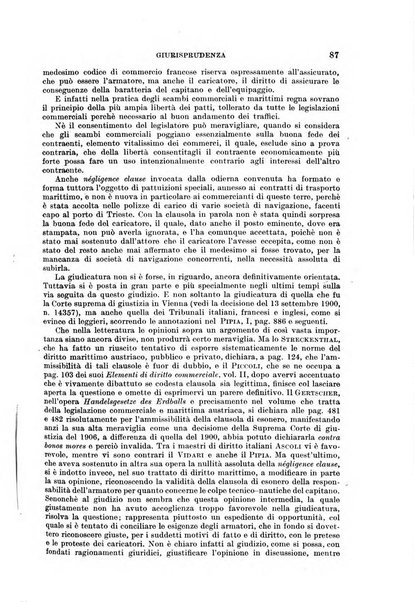 Il diritto commerciale rivista periodica e critica di giurisprudenza e legislazione